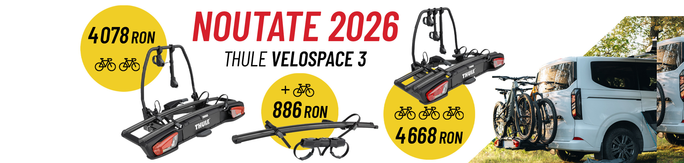 noutate 2026 Thule VeloSpace 3